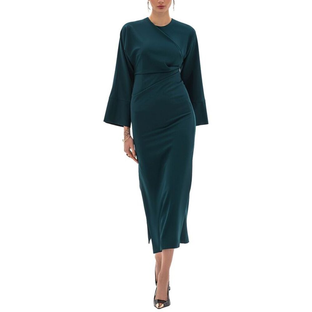 Bgl Womens  Midi Dress, Green